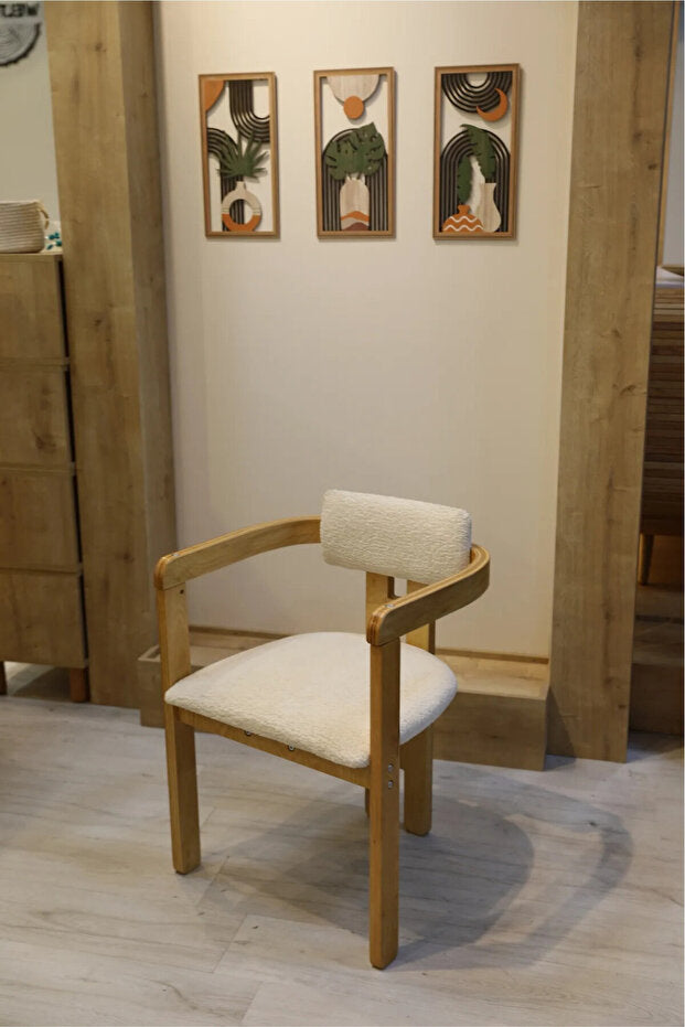 BebeK on For Weltwood Mobilya İskandinav Bohem Collection Sandalye, %100 Ahşap Kayın Ağacı Gövde