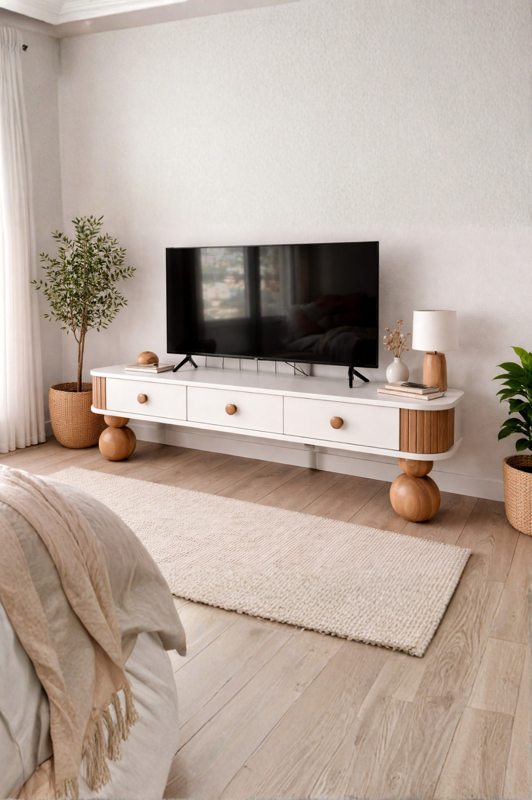 Berlin Collection Yuvarlak Ayaklı TV Ünitesi