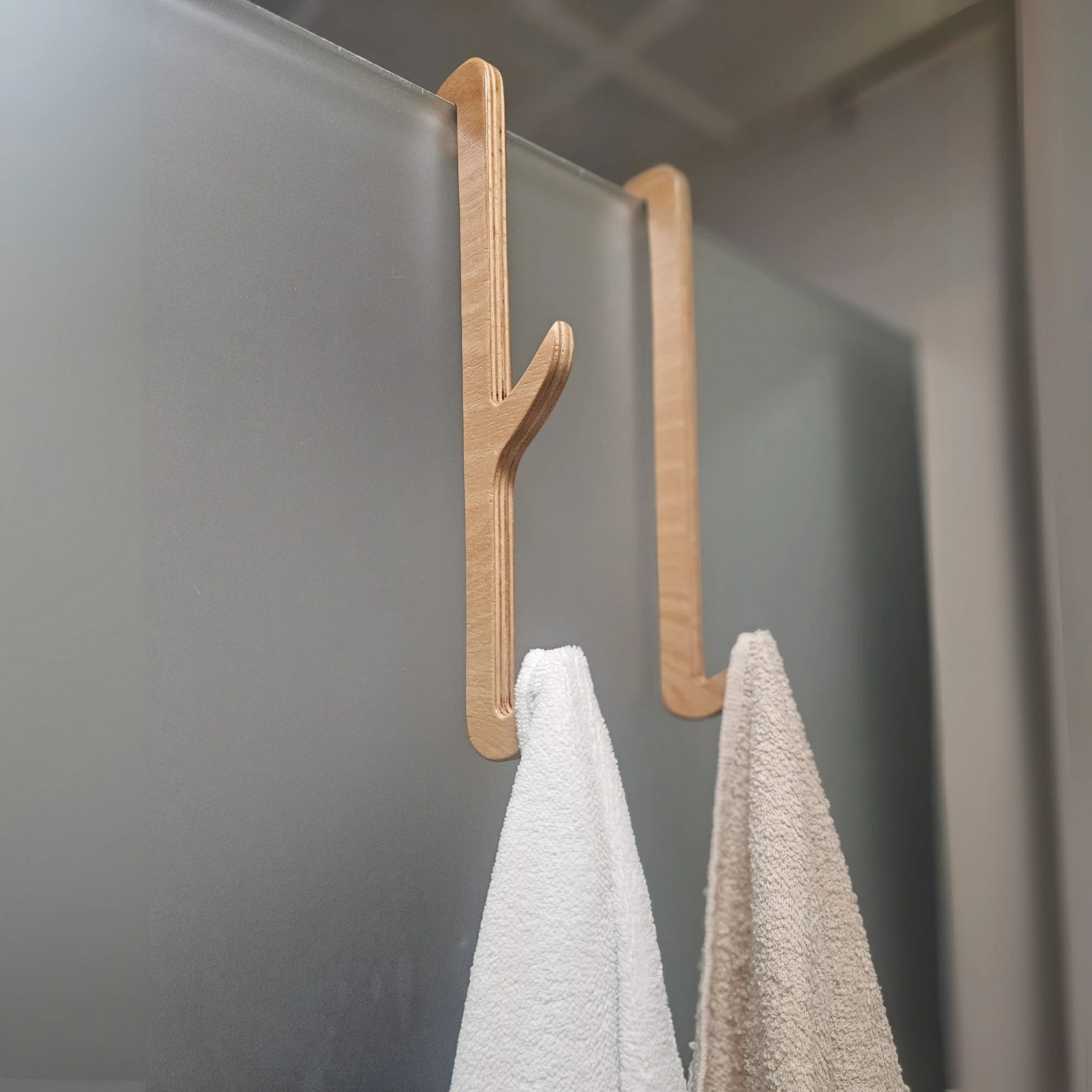 Banyo Ahşap Havlu Askılığı, Havlu Askısı, Duşakabin Havlu Askılığı